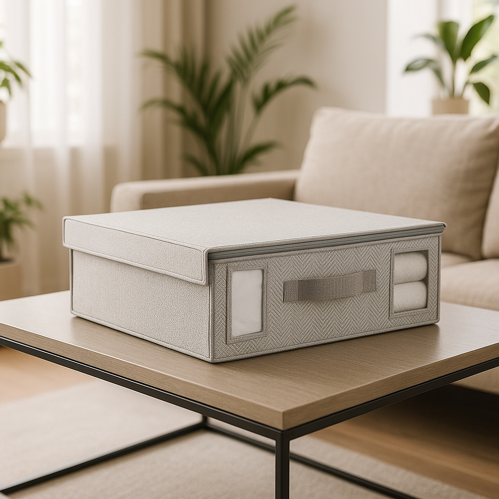 RANGEMENT SOUS LE LIT | BOITE DE RANGEMENT SOUS LIT