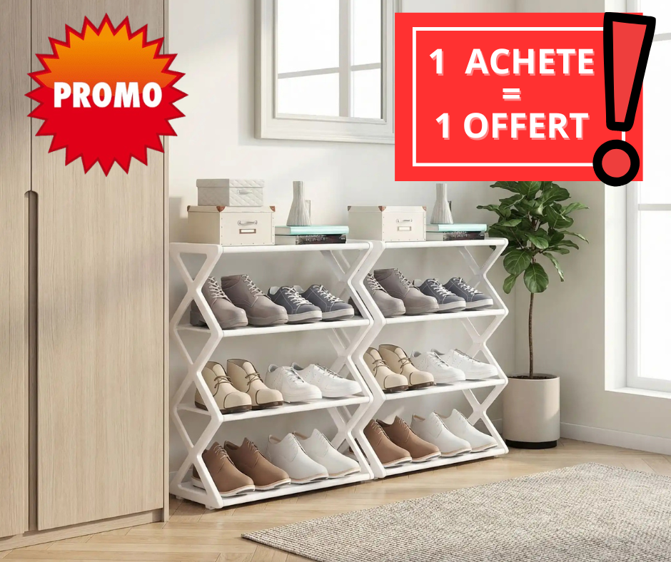 ETAGERE A CHAUSSURES | DURABLE PLASTIC