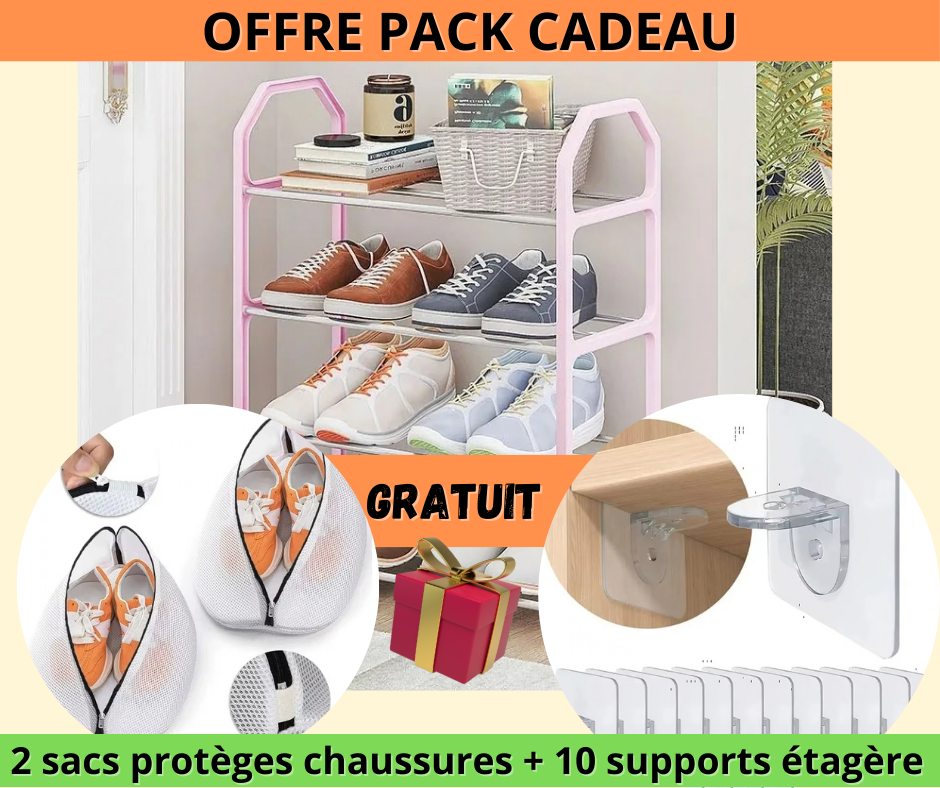 ETAGERE CHAUSSURE | GAIN DE PLACE