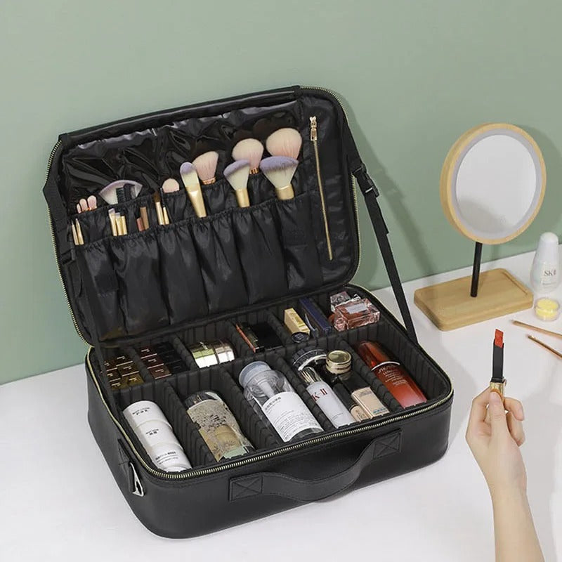 malette maquillage personnalisable pour accessoires de cosmetique