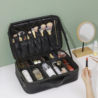 malette maquillage personnalisable pour accessoires de cosmetique