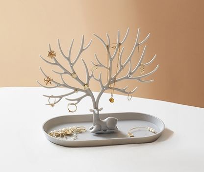 PORTE BIJOUX CERF ELEGANT | CHARME NORDIQUE
