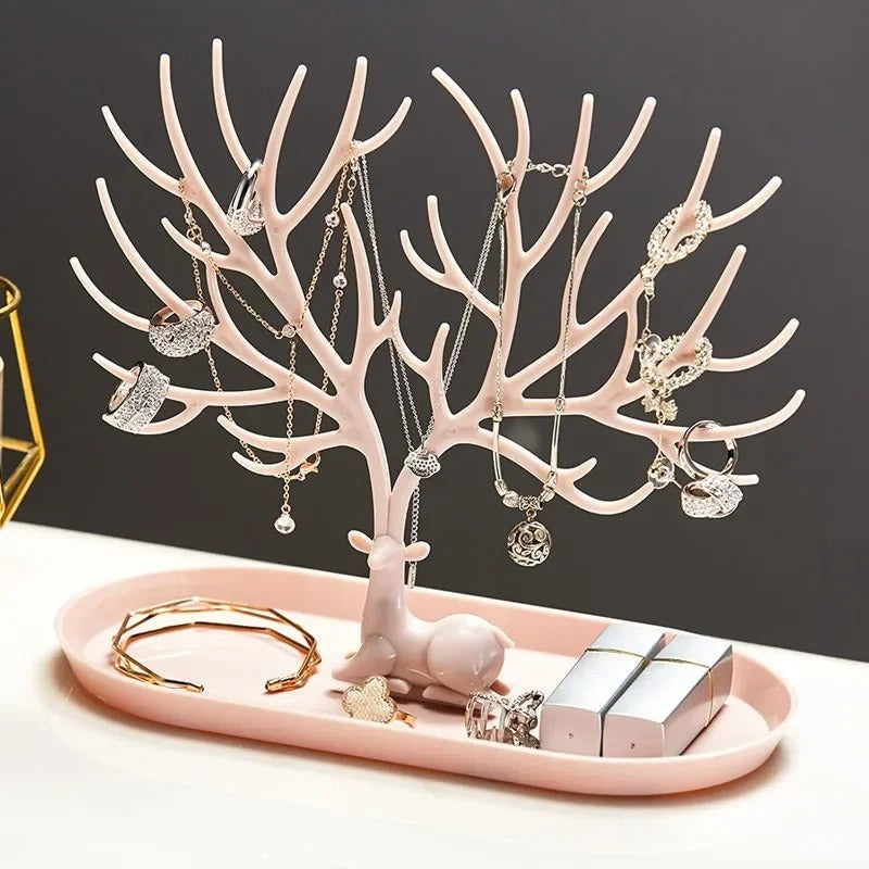 PORTE BIJOUX CERF ELEGANT | CHARME NORDIQUE
