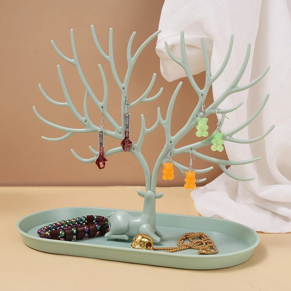 PORTE BIJOUX CERF ELEGANT | CHARME NORDIQUE