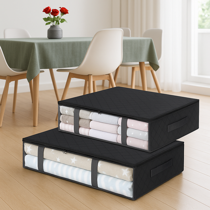 rangement-sous-le-lit-sac-90-litres-deux-sacs-noirs