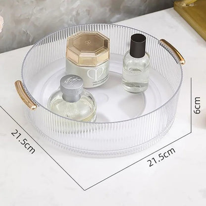 rangement maquillage rotatif 360