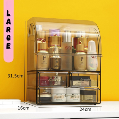 RANGEMENT MAQUILLAGE | SET TRANSPARENT