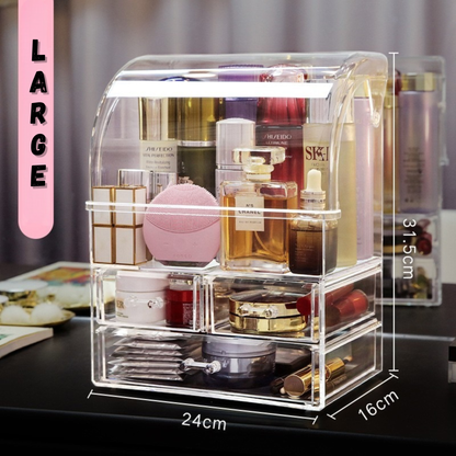 RANGEMENT MAQUILLAGE | SET TRANSPARENT
