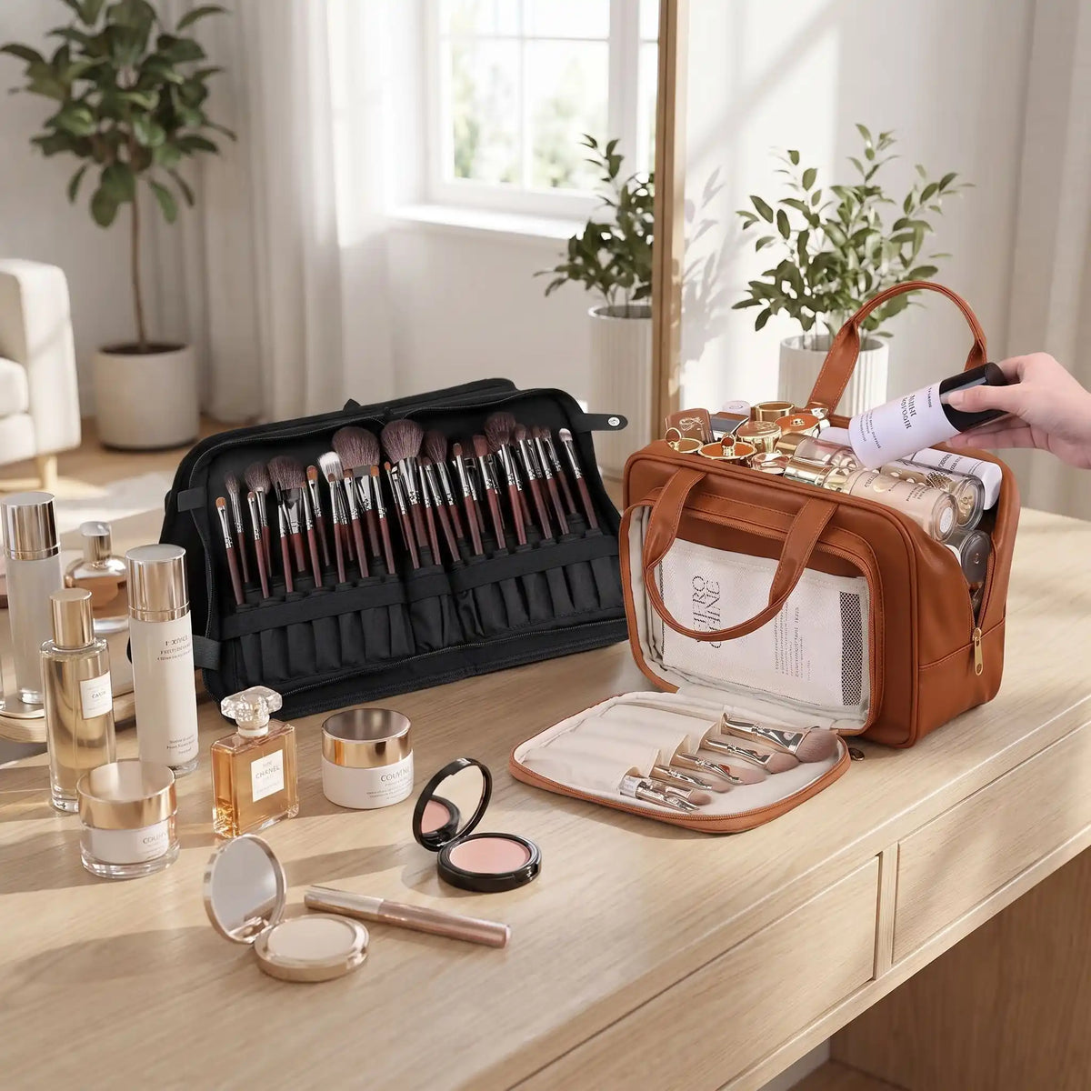 RANGEMENT MAQUILLAGE | VANITY A SUSPENDRE