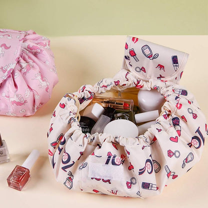 trousse de maquillage de pliable ouverture facile