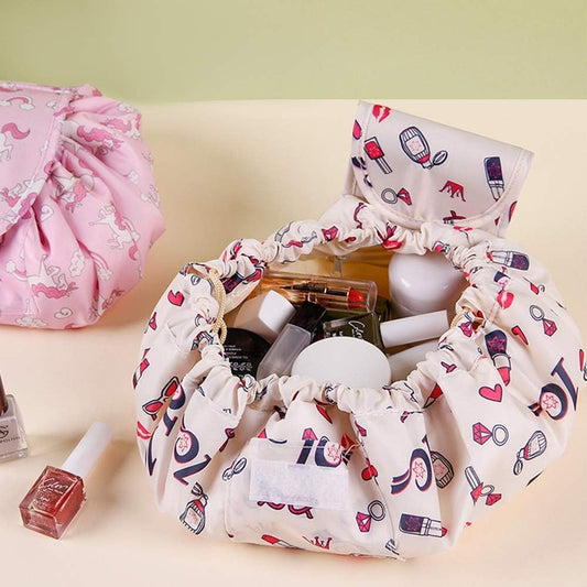 trousse de maquillage de pliable ouverture facile